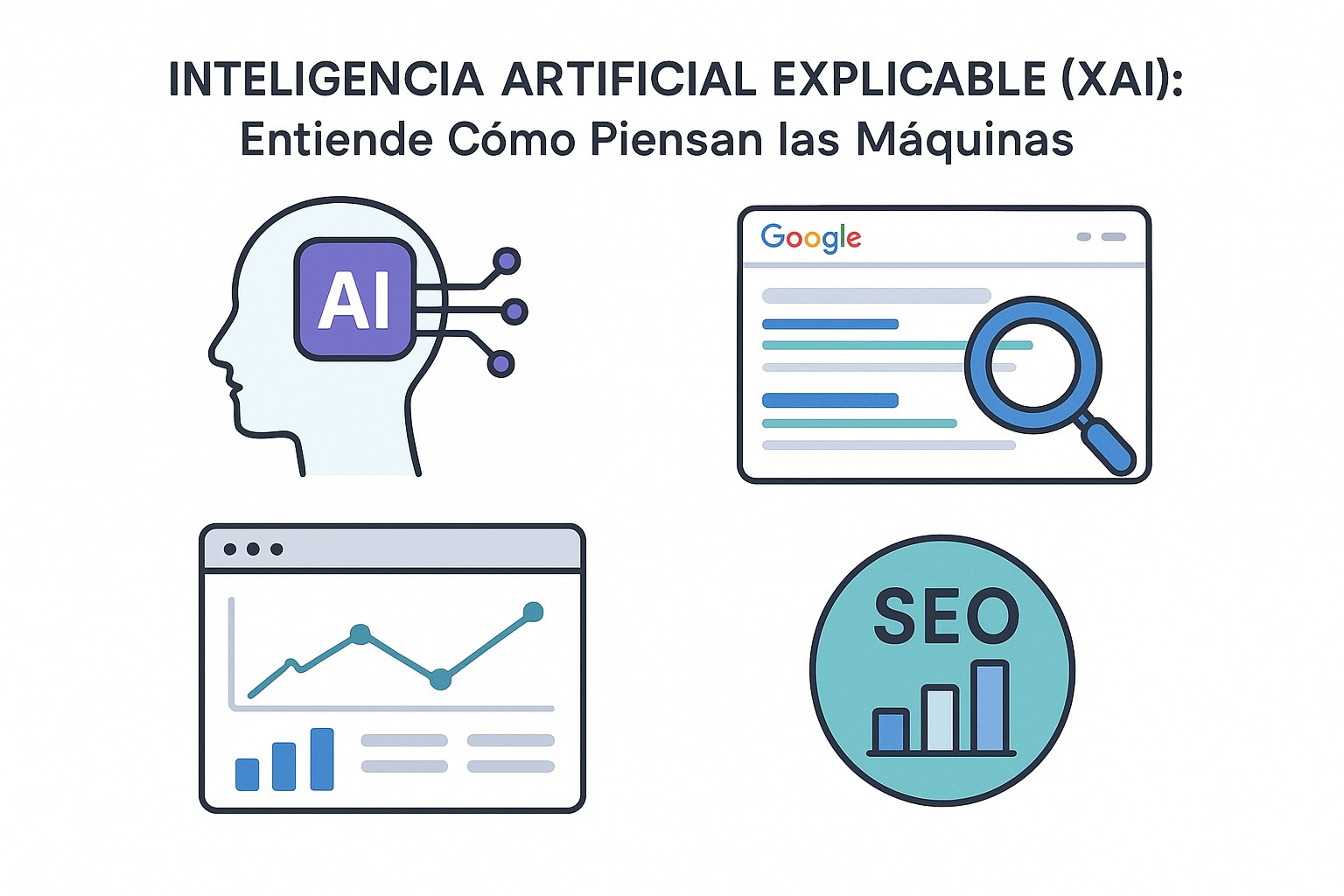 Diagrama sobre ai explicable como funciona xai