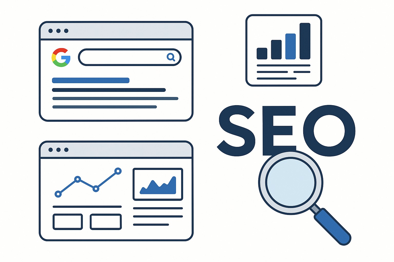 Ilustración sobre como crear logotipo impactante guia