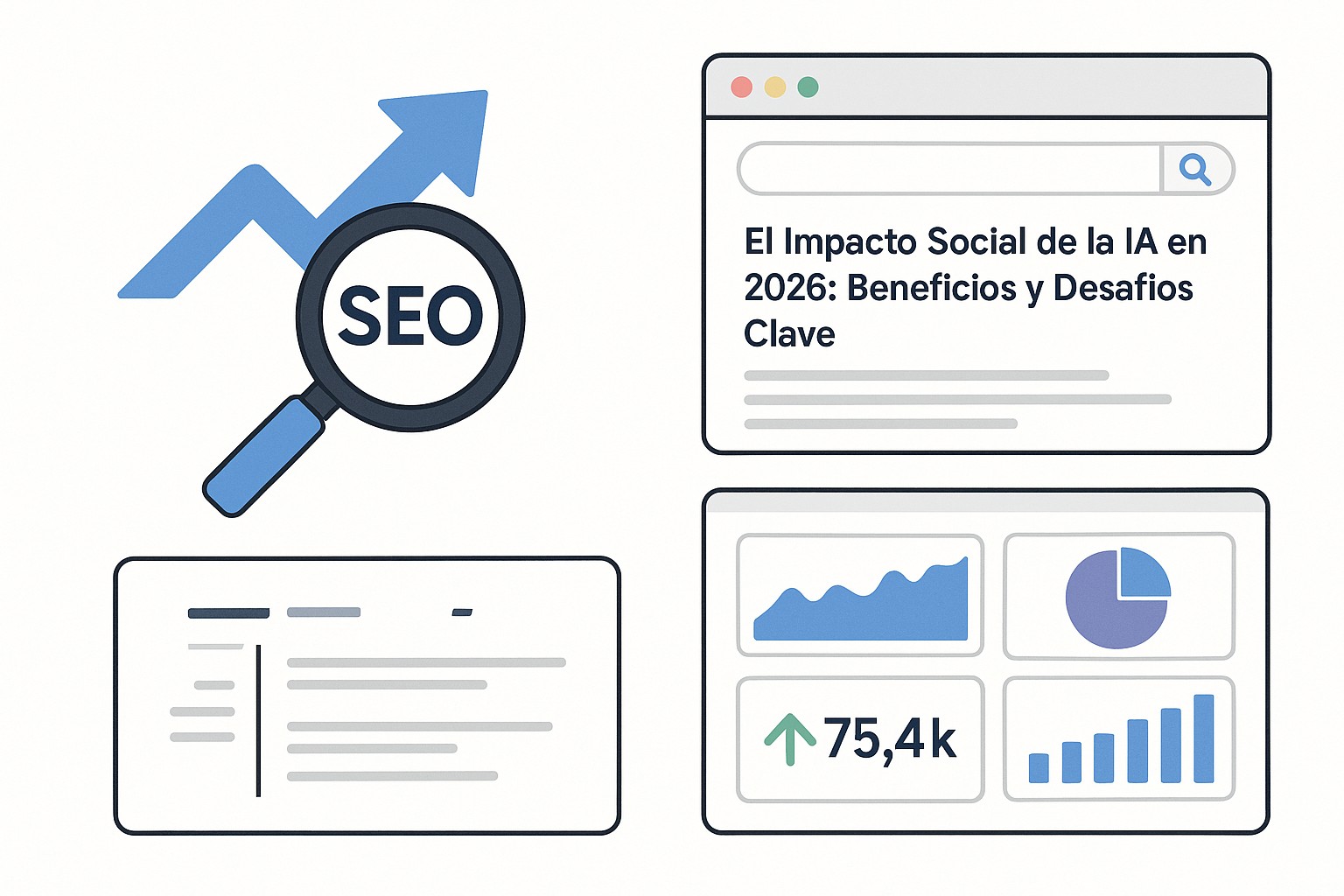 Diagrama sobre impacto social ia futuro 2026