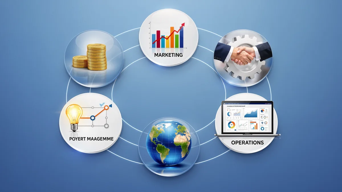 Ramas de la Administración de Empresas: 12 Especializaciones y Cómo Elegir 2026 | Aprender21